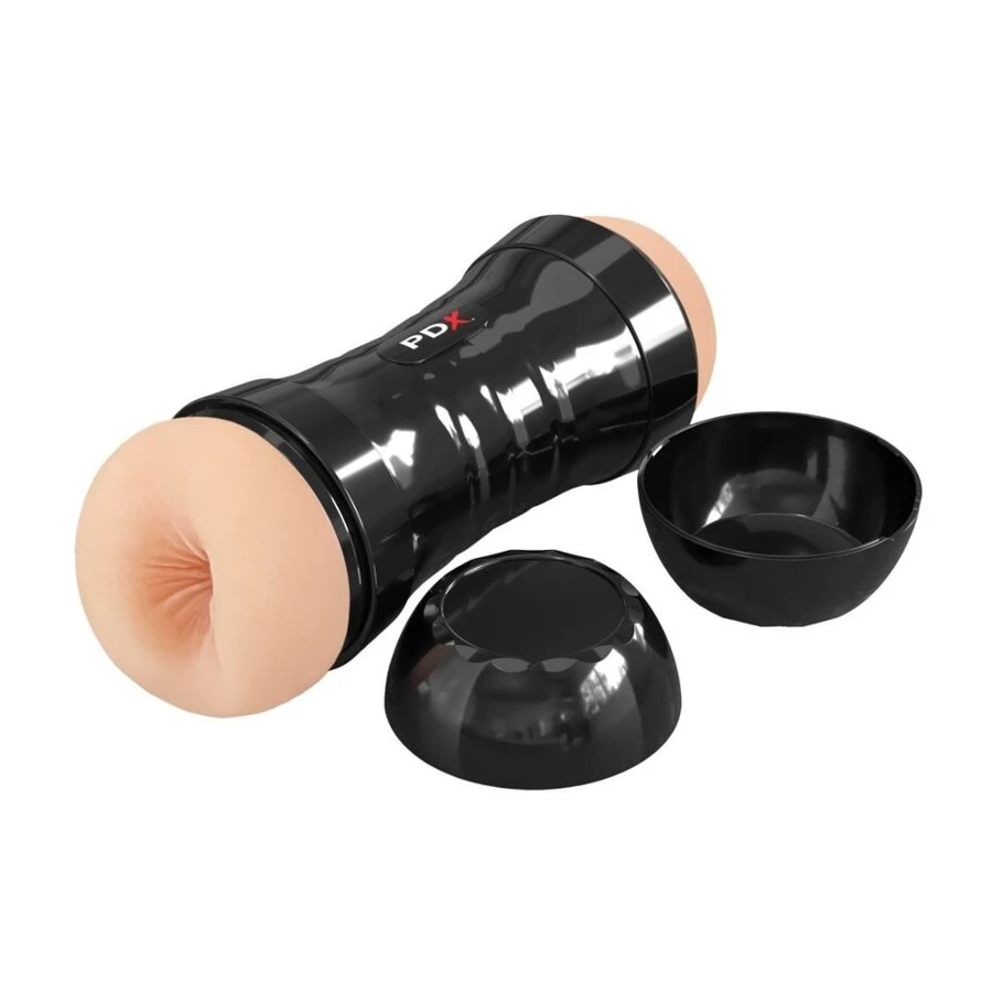 PDX EXTREME - WET PUSSIES SUPER FLIP-A-PUSSY OVER REVERSIBLE STROKER 21.6 CM